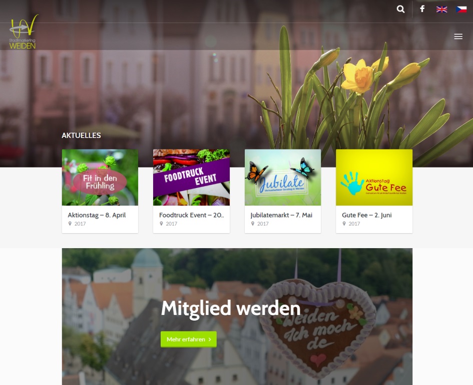 Frischer Wind beim Stadtmarketing: Neuer Name und neue Homepage