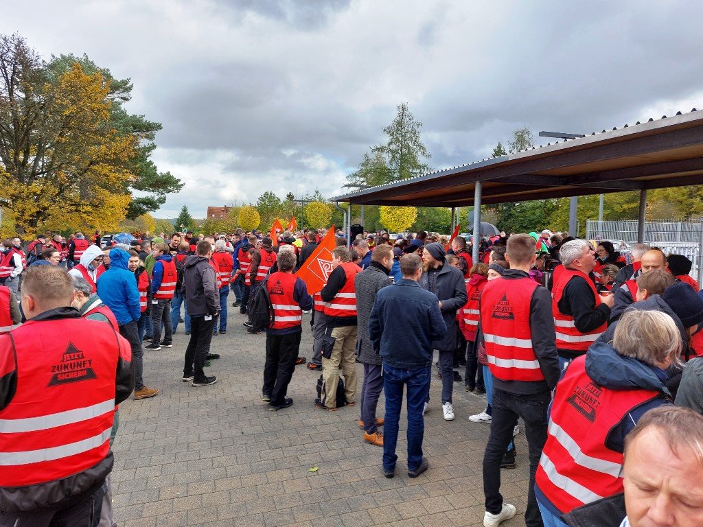Streik: Novem-Mitarbeiter legen Arbeit nieder
