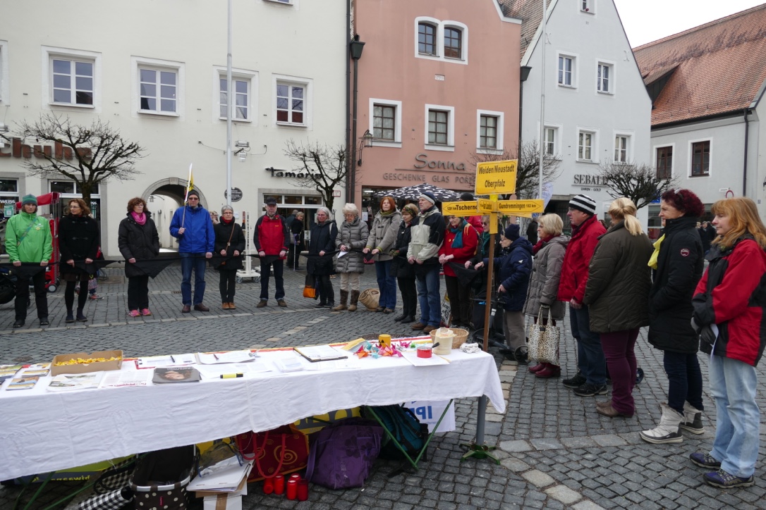 Greenpeace: Mahnwache gegen Atomkraft