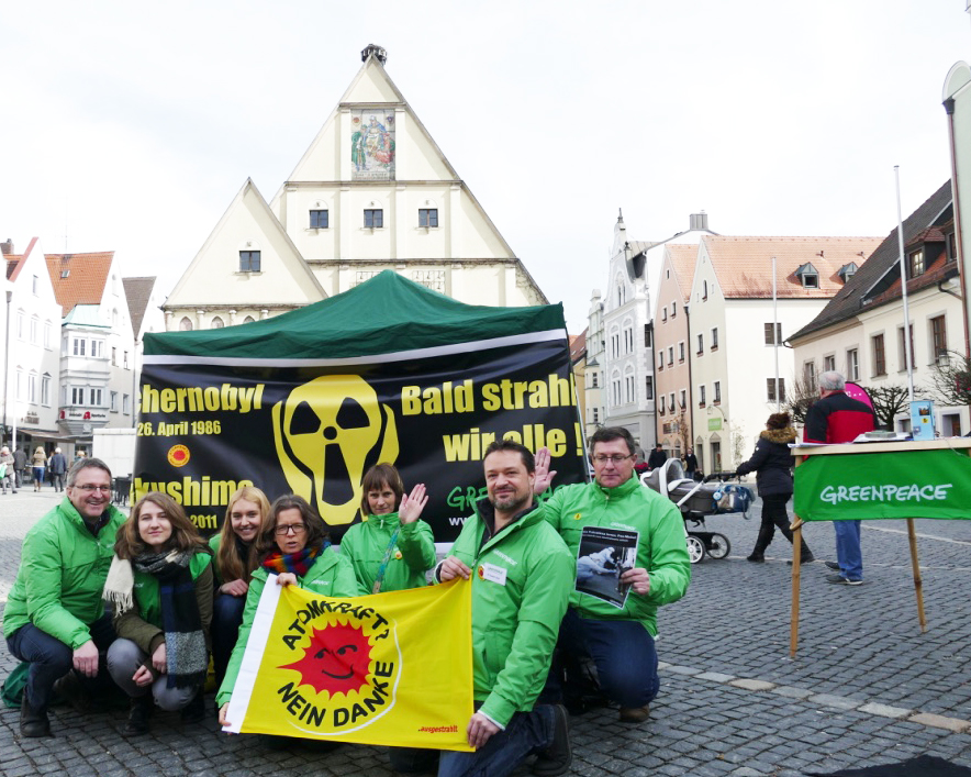 Sechs Jahre Fukushima – Mahnwache in Gedenken an die Opfer