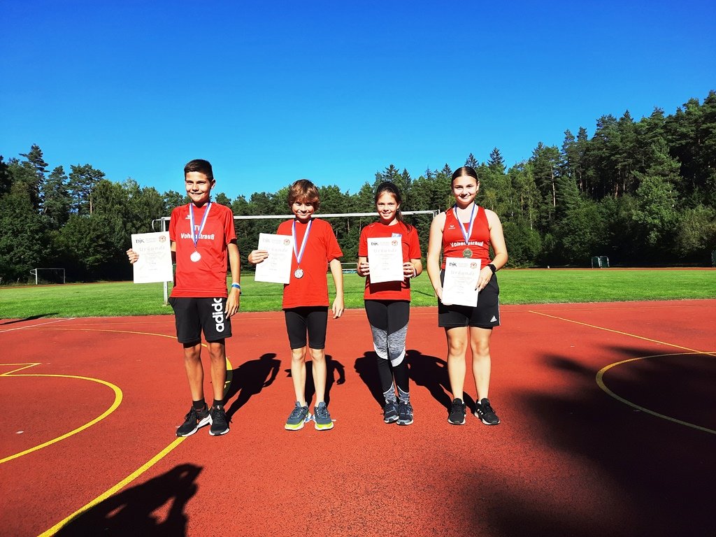 Zweimal Gold, dreimal Silber: Vohenstraußer Sportler räumen ab