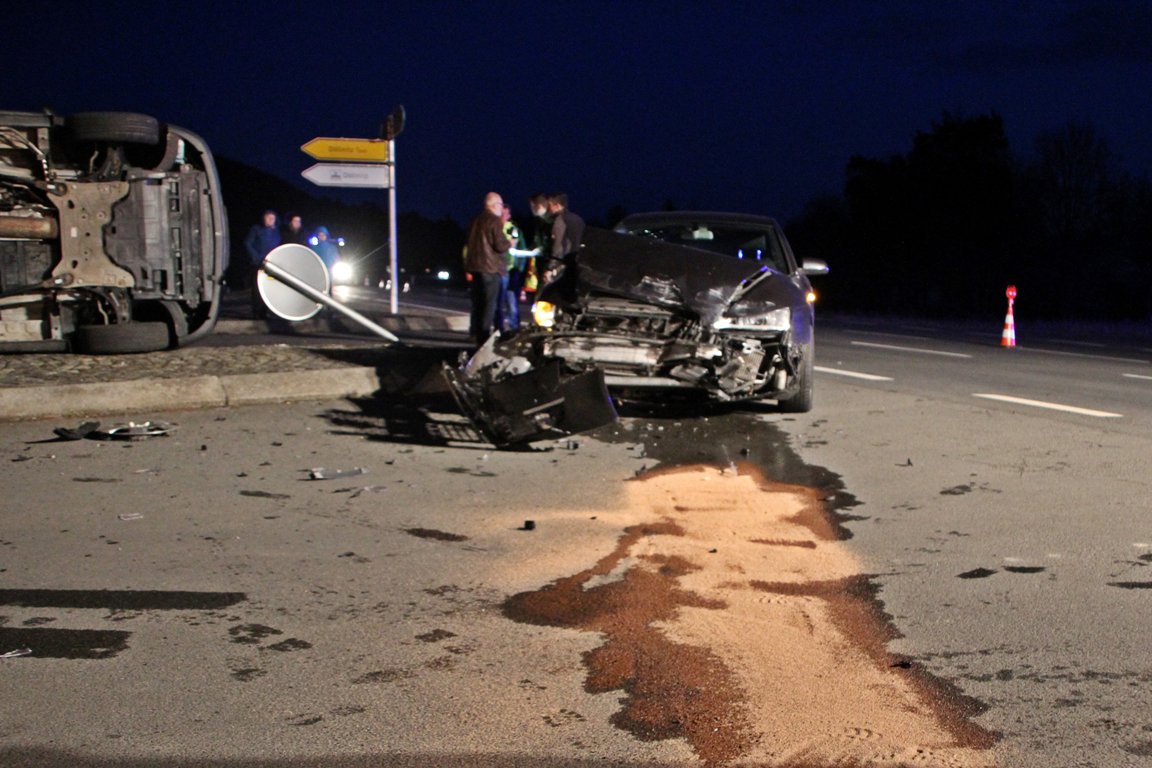 Schwerer Unfall an bekannter Kreuzung