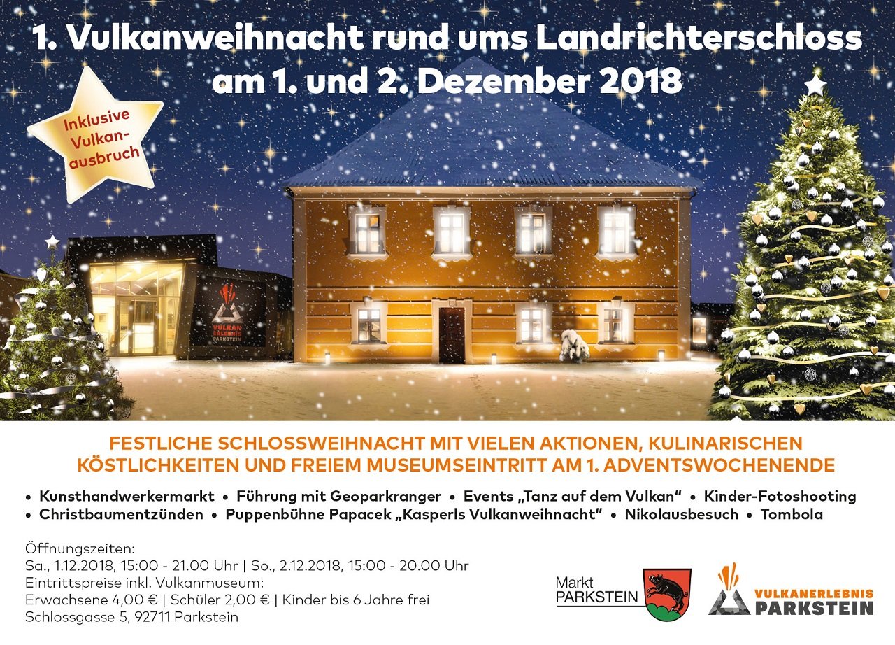 Erste Vulkanweihnacht in Parkstein: Letzte Chance für Aussteller