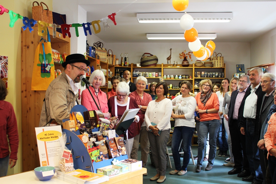 40 Jahre fairer Kaffee in Weiden: Weltladen feiert Geburtstag