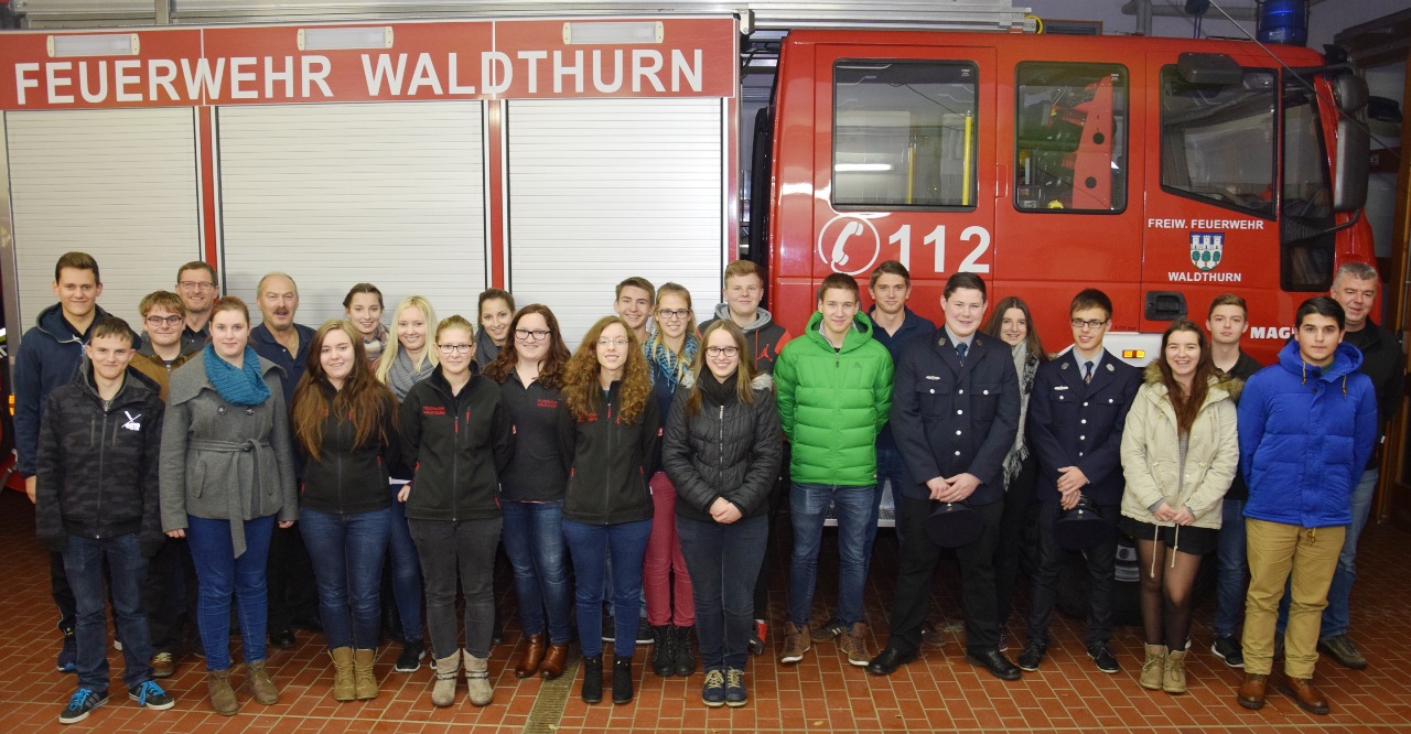Wissenstest bei den Waldthurner Floriansjüngern
