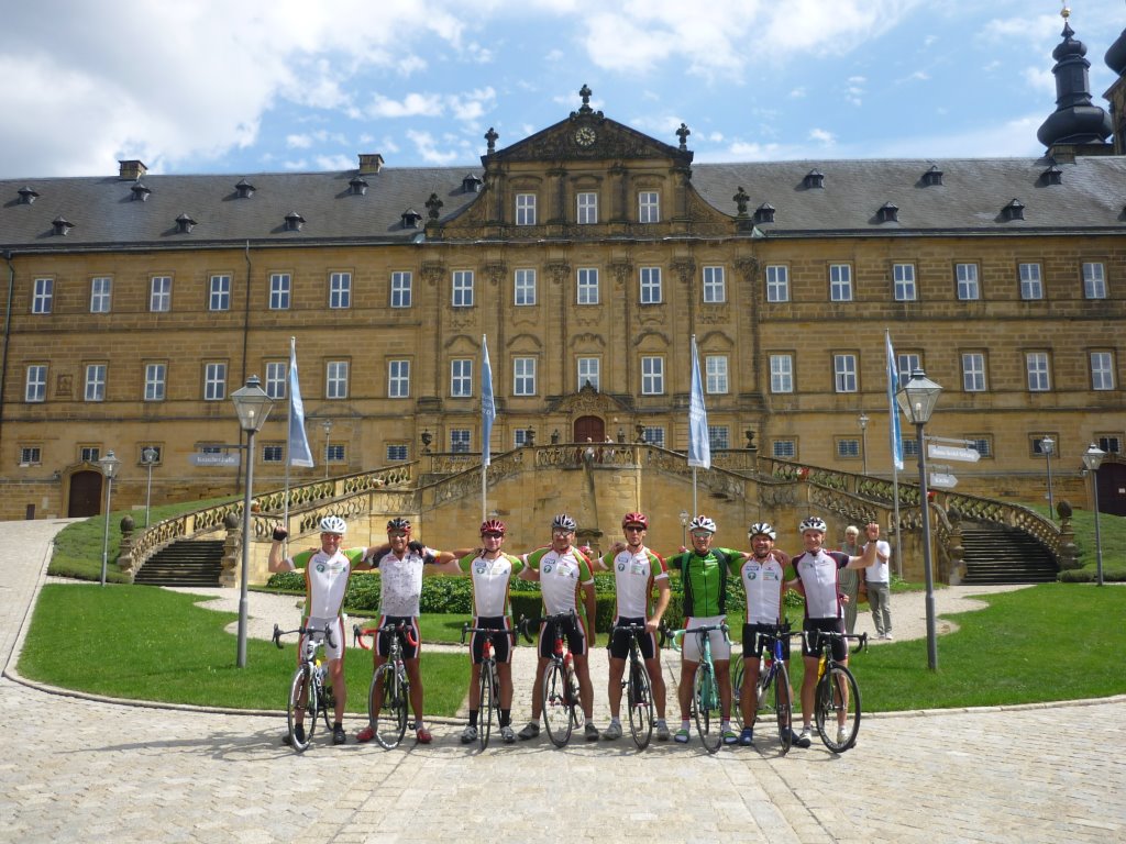 Radlwallfahrt zu den fränkischen Klosterorten wird Tradition