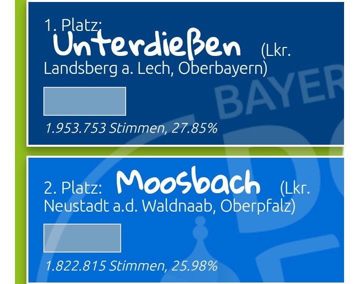 Bayern3 Dorffest: Moosbach ist im Finale