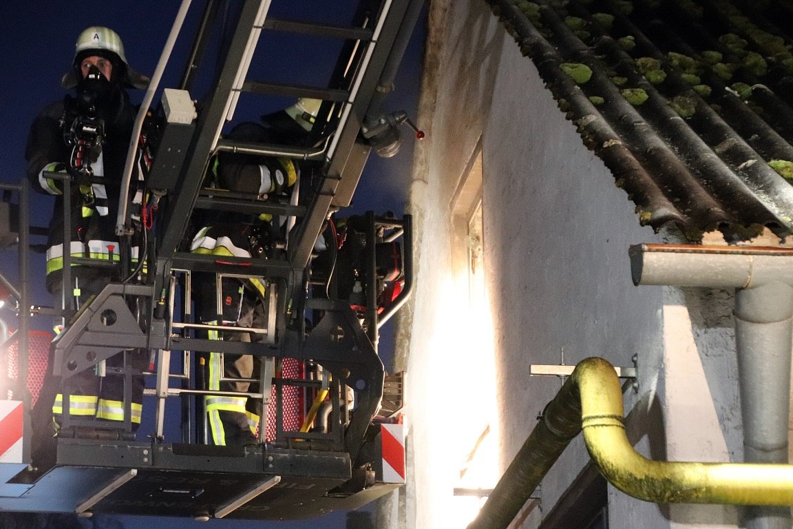 Hoher Sachschaden: Großbrand in Grafenwöhr