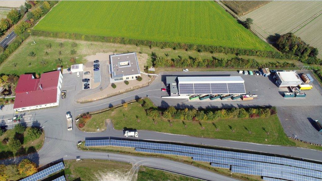 Besonderheit im Landkreis: Das „Abfallwirtschaftszentrum“ in Steinmühle
