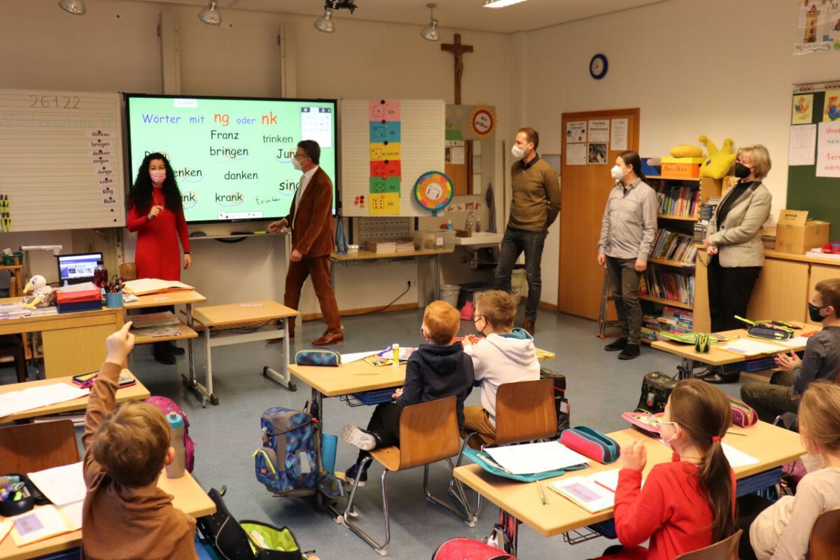 Ein digitales Klassenzimmer
