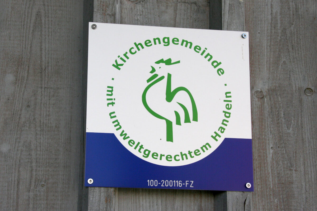 Klimafreundliche Kirchen mit dem Grünen Gockel