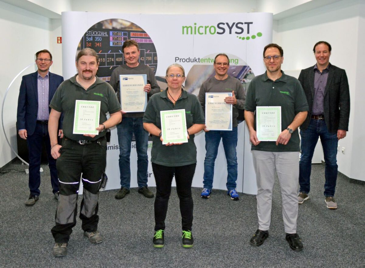 110 Jahre microSYST – eine stolze Zahl!