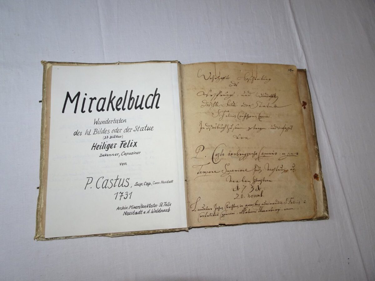 Das Mirakelbuch von St. Felix