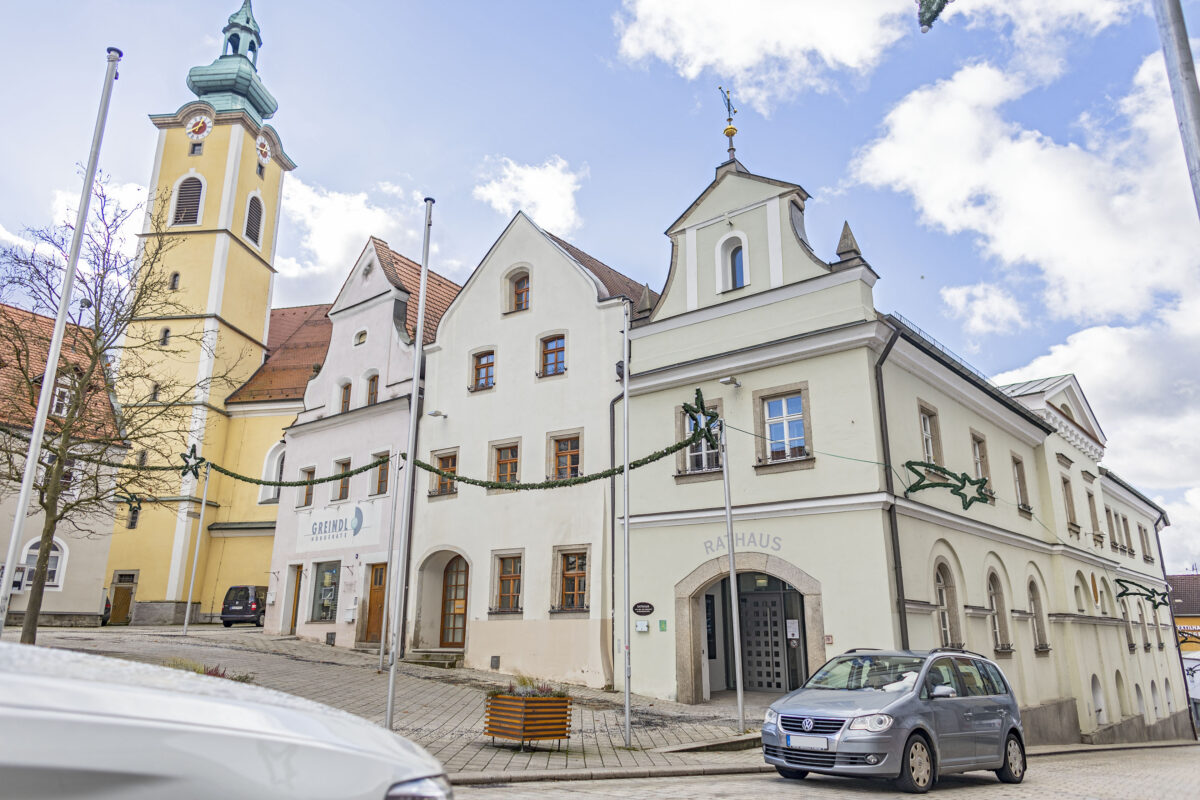 Rathaus Neustadt geschlossen