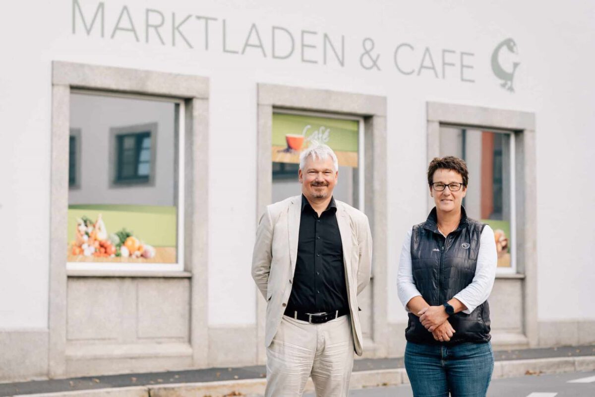 Gänsbürger Laden: Schnattern ausdrücklich erlaubt