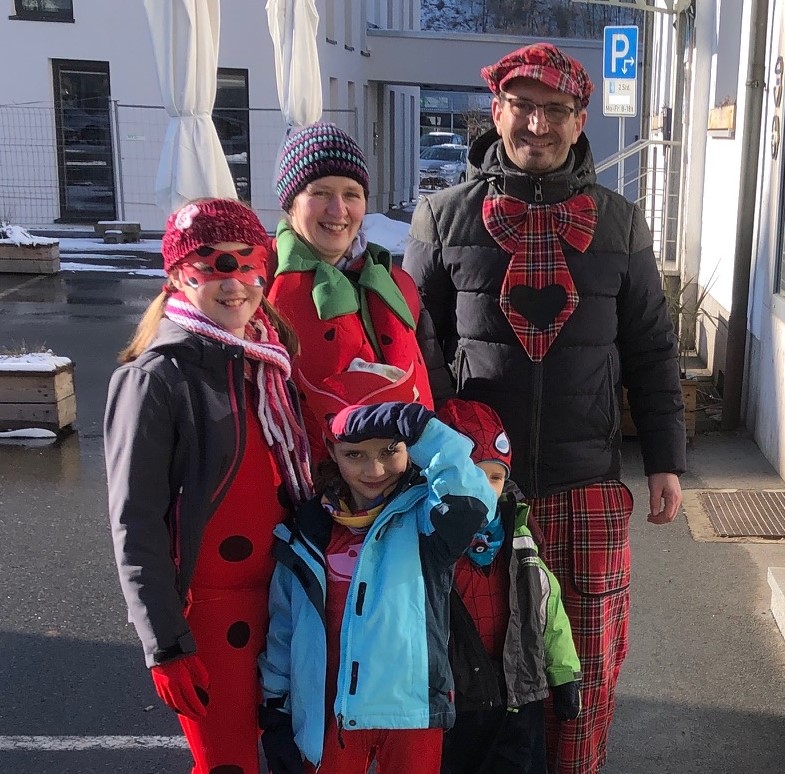 Schnitzeljagd zu Fasching