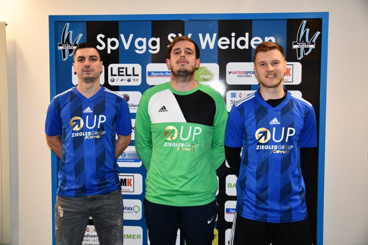 Drei Neue bei der SpVgg SV Weiden