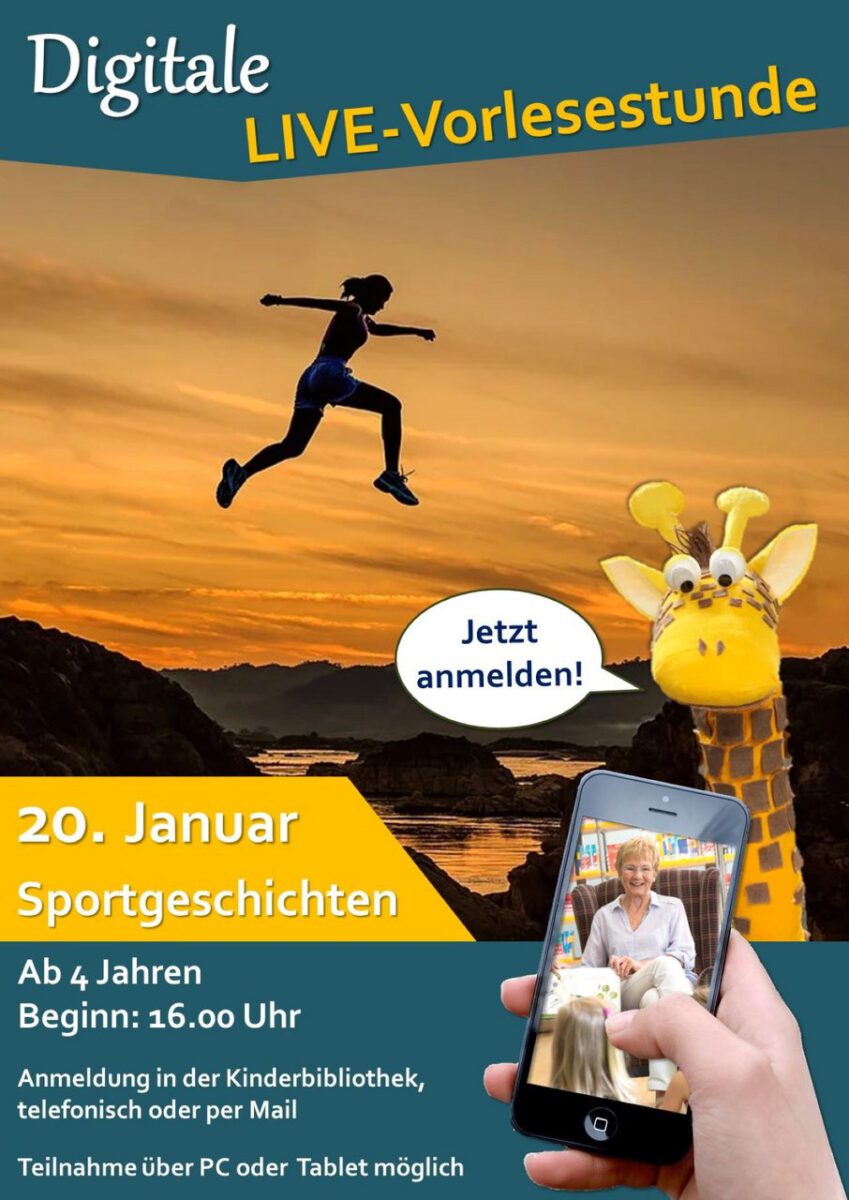 Digitale Vorlesestunde: Coole Sportgeschichten