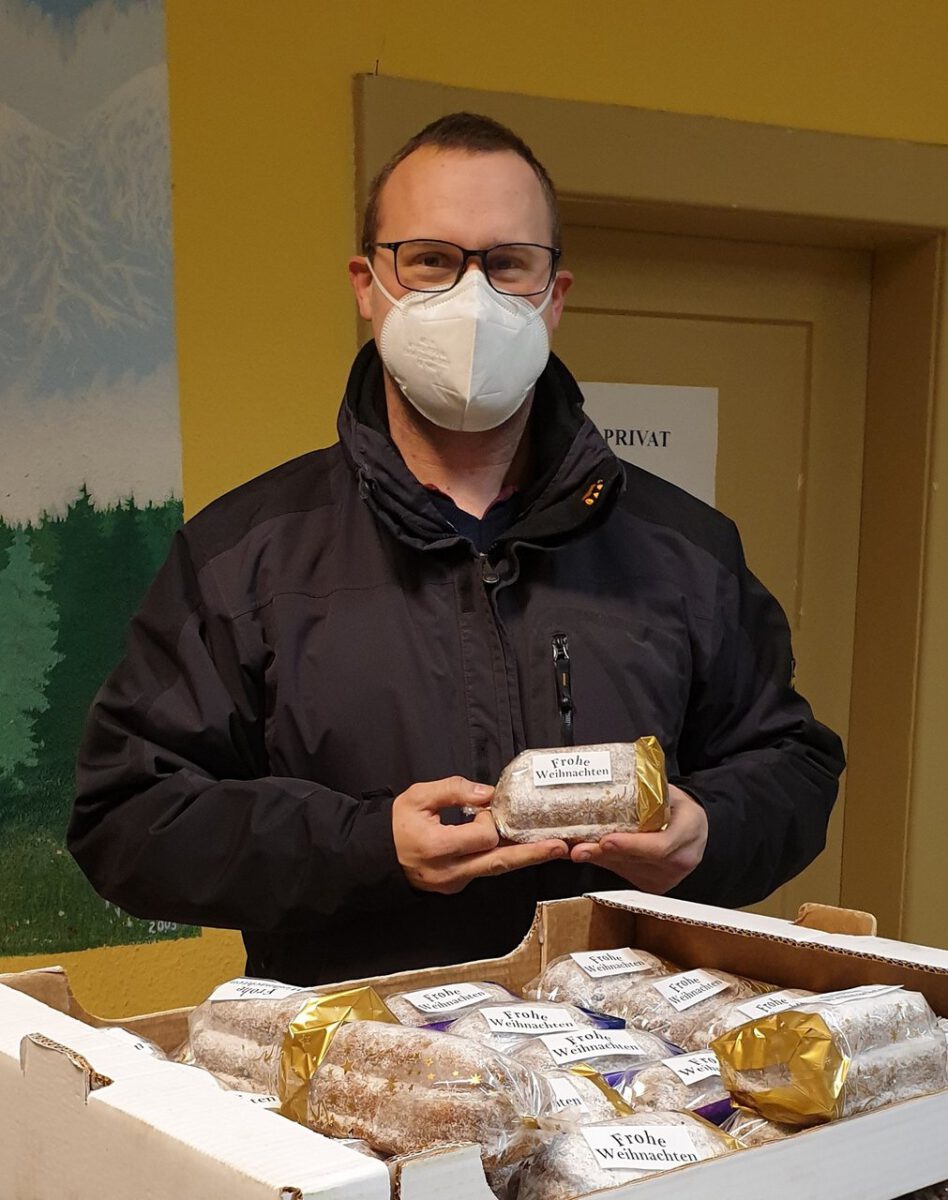 Stollen für den Bürgerladen Grafenwöhr