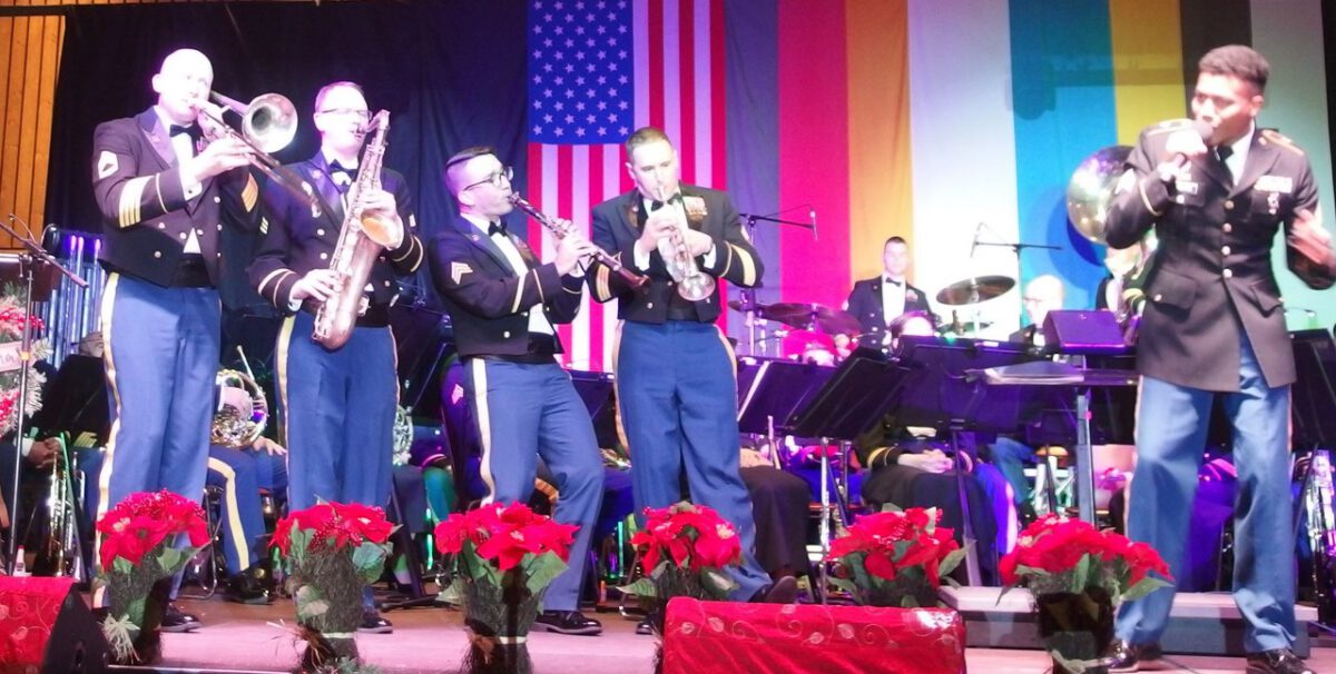Weihnachtsüberraschung der USAREUR-Band