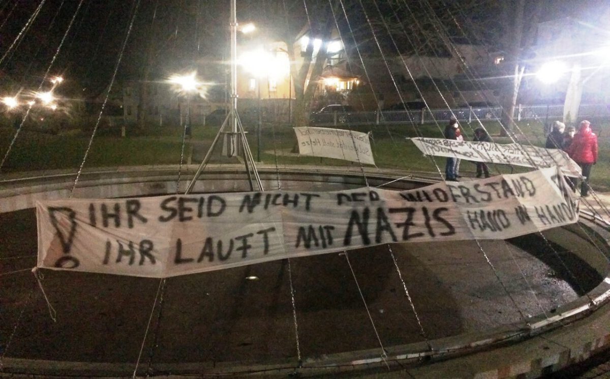 „Solidarisches Erbendorf“ gegen „Spaziergang“ wieder im Stadtpark
