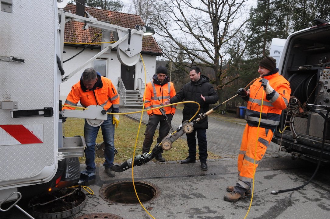 Kameras untersuchen 1.000 Kanalanschlüsse