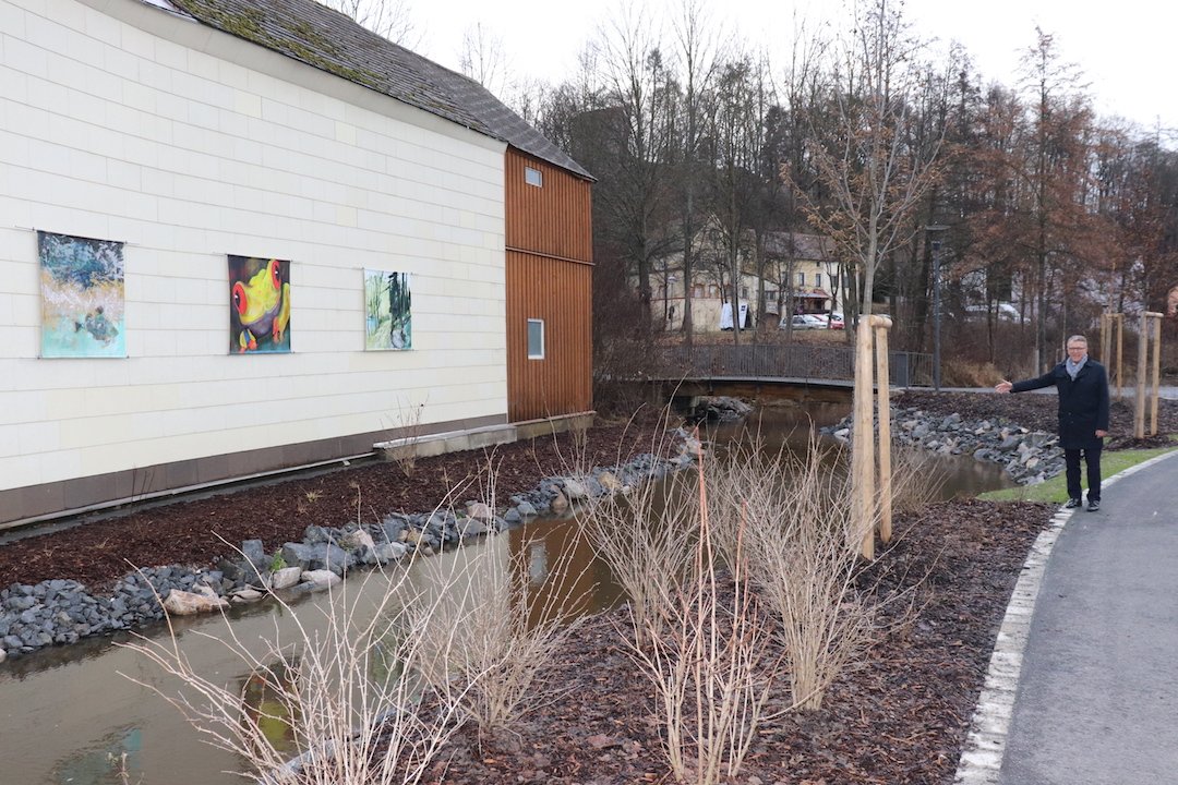 Das Mühlbachtal wird mit Kunstwerken aufgewertet