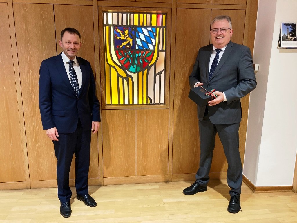 Antrittsbesuch beim Weidener Oberbürgermeister