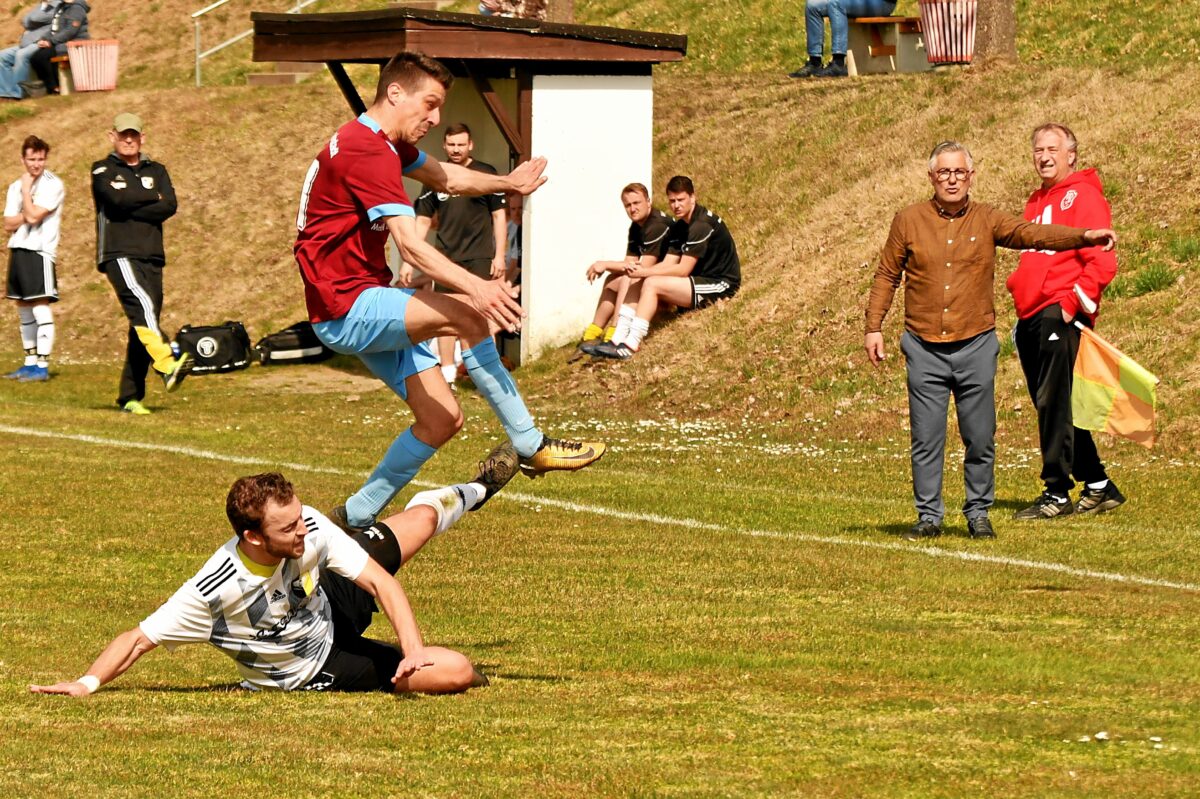 Spielabbruch in Trabitz