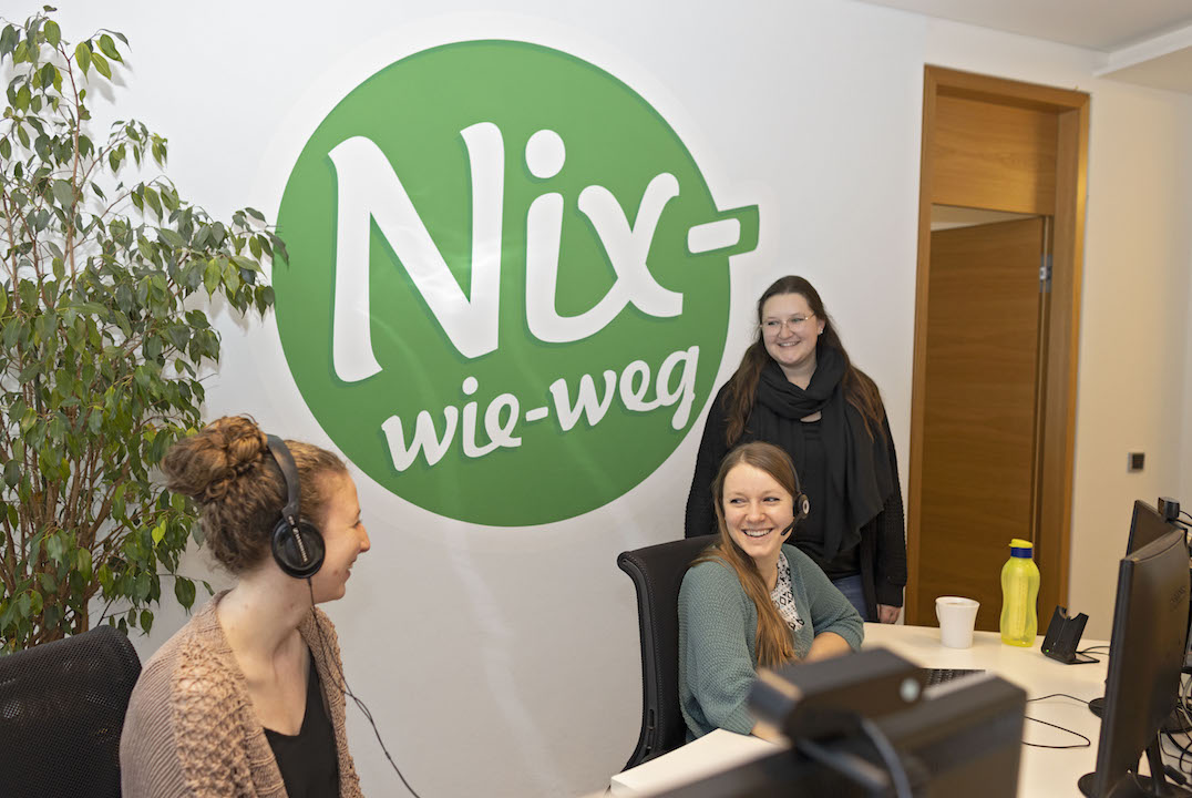 Bei Nix-wie-weg heißt es jetzt: Nix wie hin!