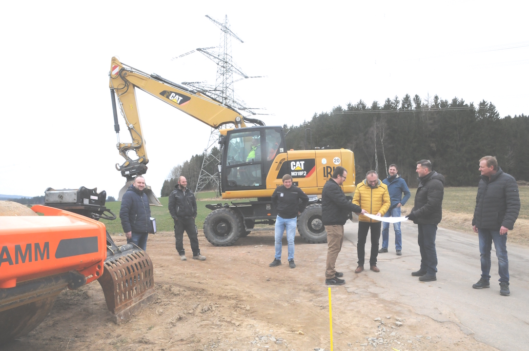 Interkommunales Projekt: Zwei Gemeinden bauen eine Straße