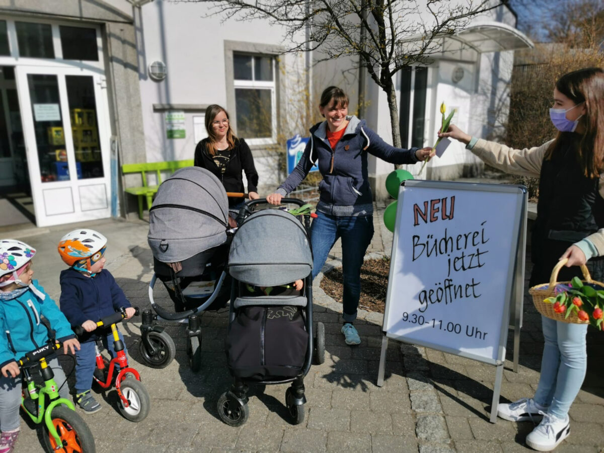 Frühlingsgrüße am Marktplatz