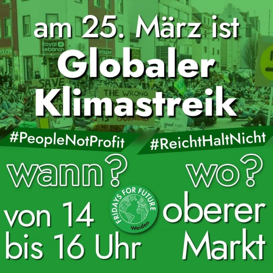 Für Spontane: Globaler Klimastreik findet heute statt