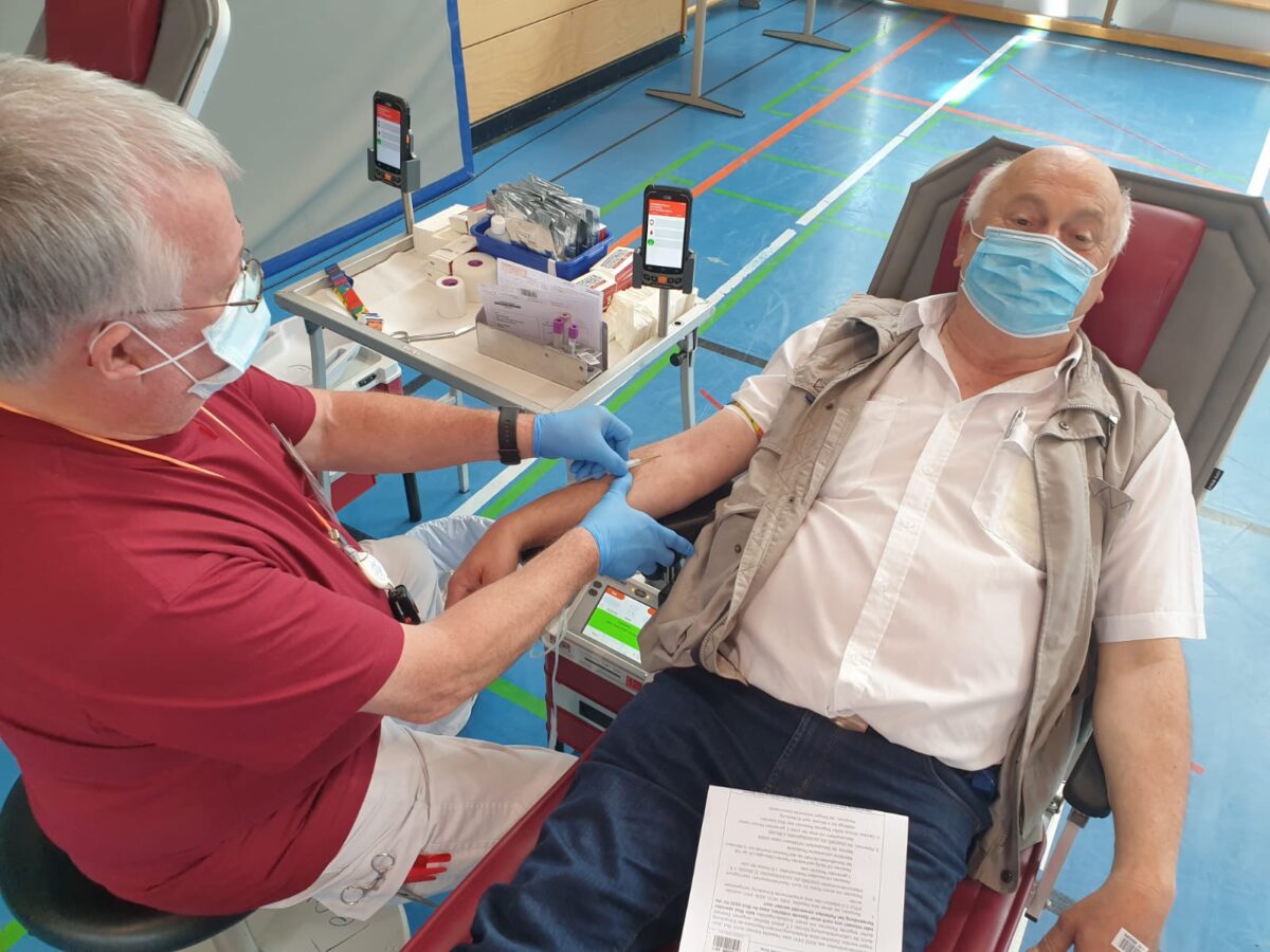 Das Rote Kreuz bittet um Blutspenden