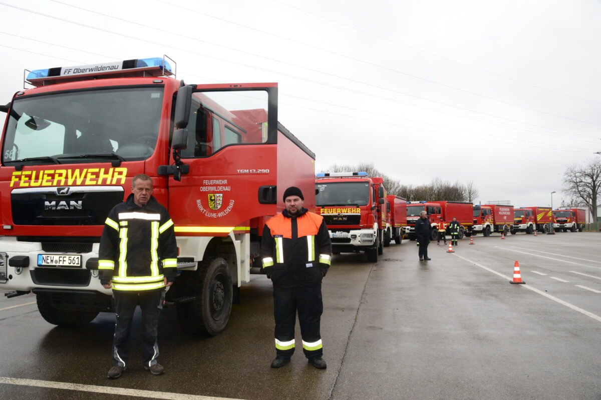 Feuerwehren helfen ihren ukrainischen Kameraden