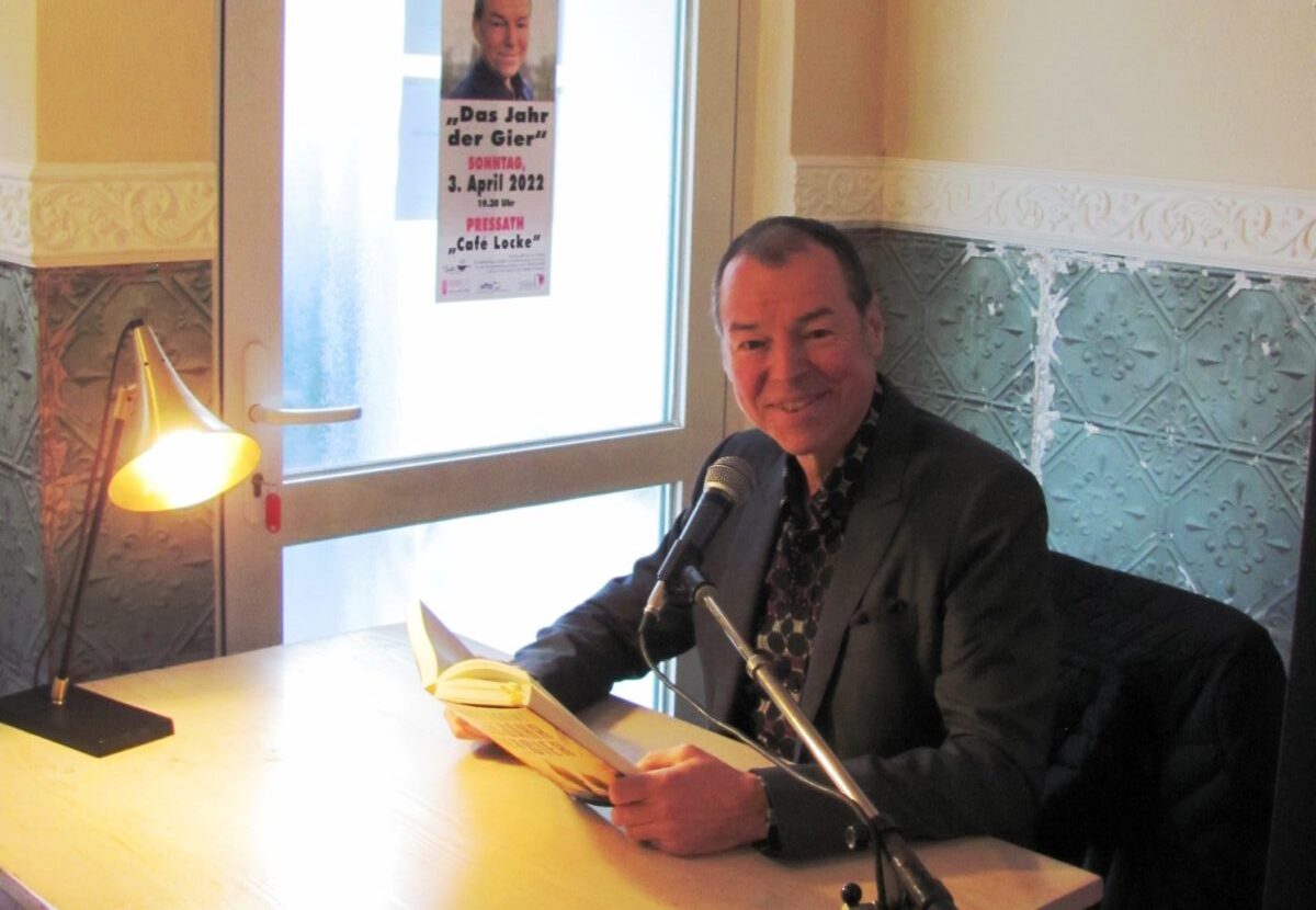 „Das Jahr der Gier“: Lesung des erfolgreichen Krimiautors Horst Eckert aus Pressath