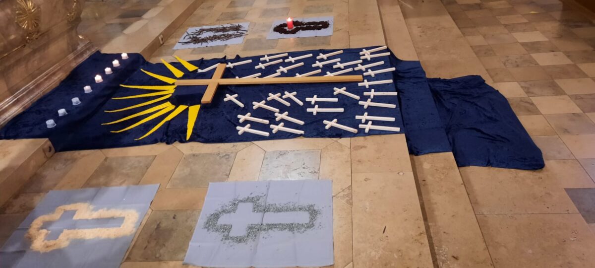 Jeder hat sein eigenes Kreuz im Leben zu tragen