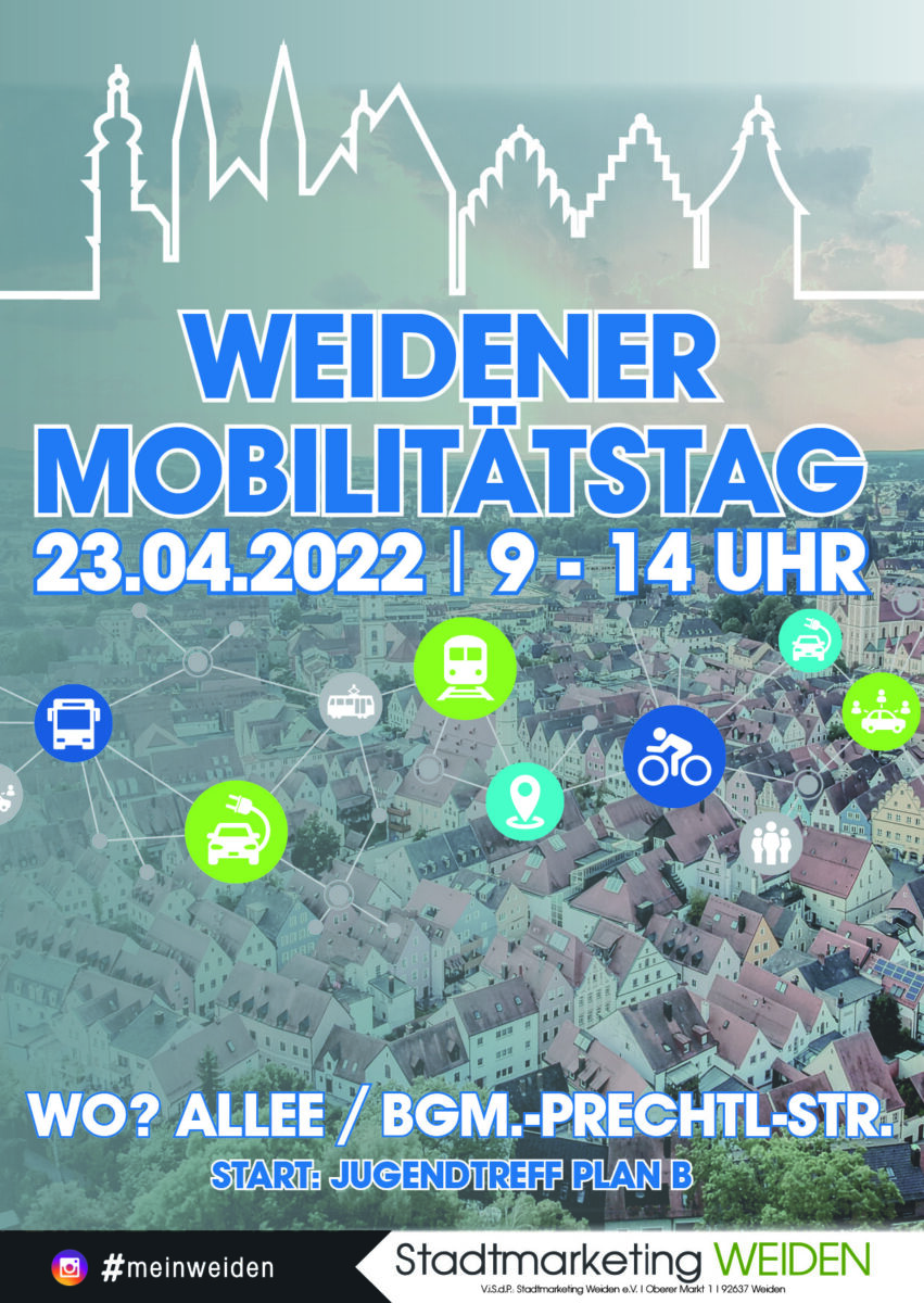 Alles rund um Mobilität und Fortbewegung: Erster Mobilitätstag in Weiden