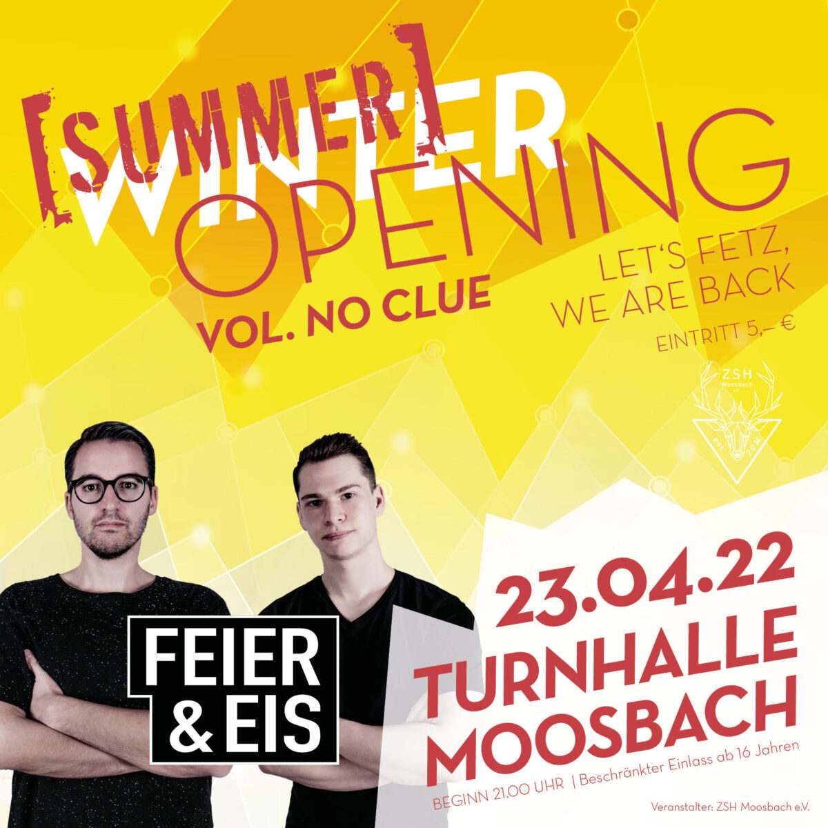 Kurzfristige Ersatzveranstaltung: Winter Opening wird zu Summer Opening
