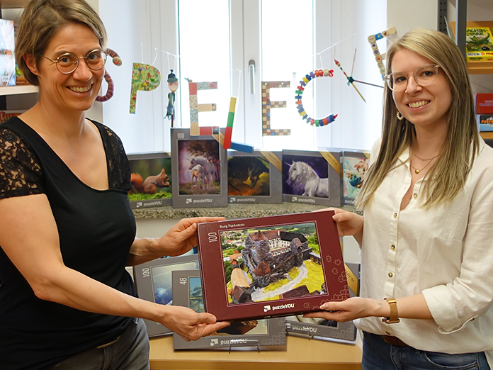 Besondere Puzzles für die Parksteiner Bücherei