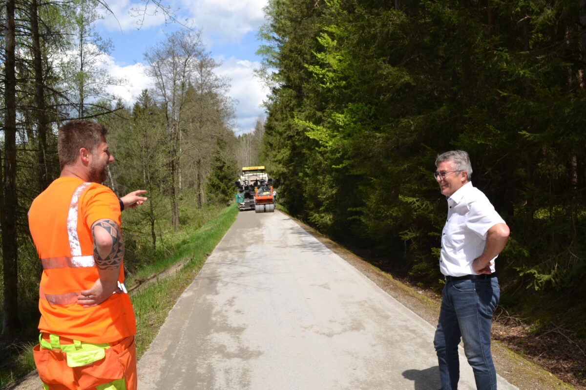 Bocklradweg: Aus der Buckelpiste wird wieder eine „Radl-Autobahn“