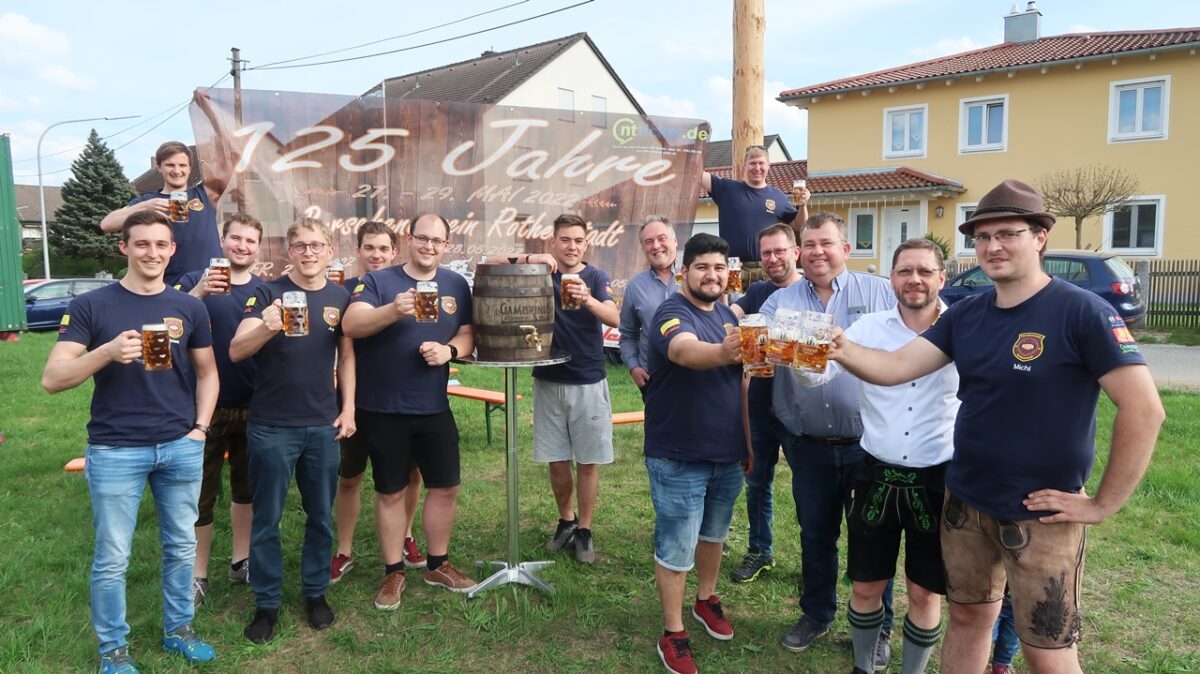 125-jähriges Bestehen: Burschenverein testet schon mal das Jubiläumsbier