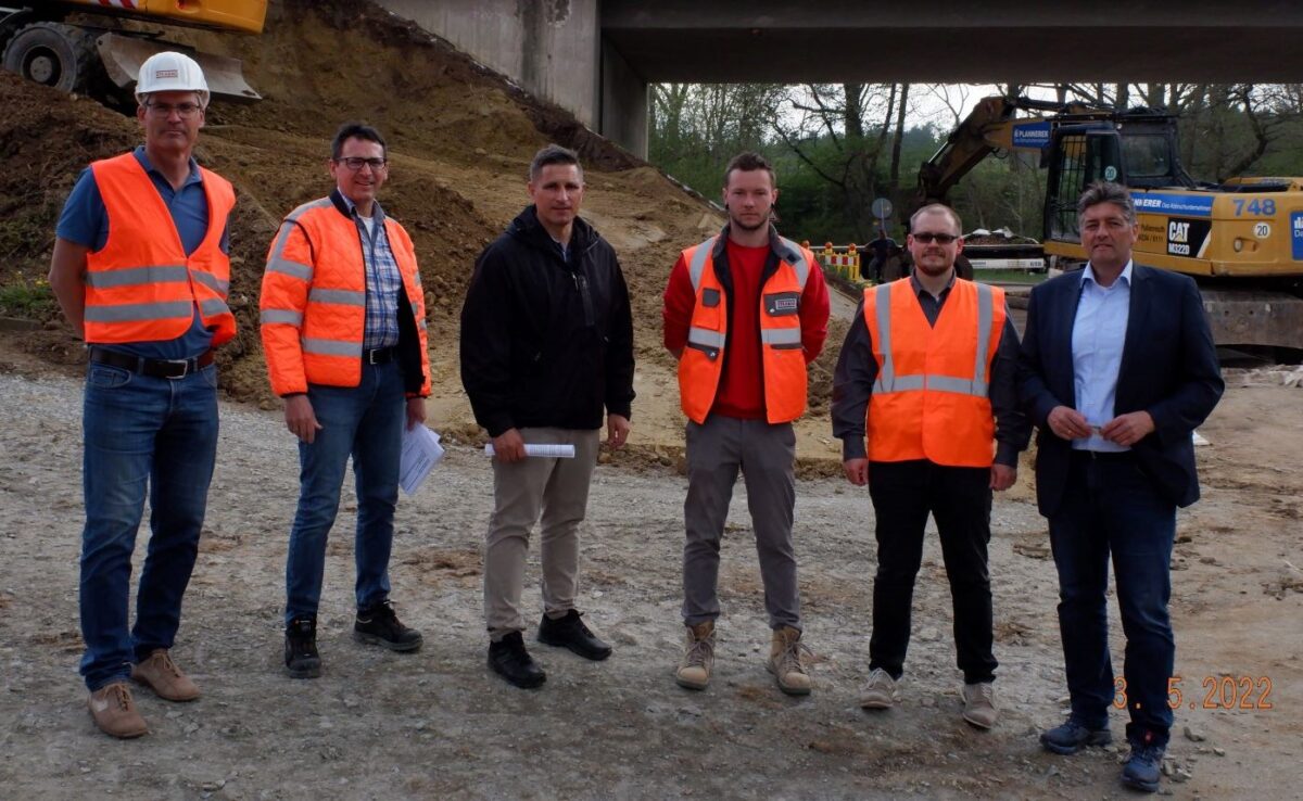 Erneuerung der Brücke in Gößenreuth beginnt
