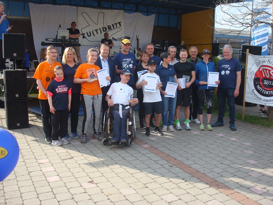 600 Sportler bei Inklusionslauf am Start