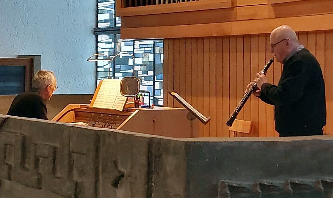 Ein Zusammenspiel mit perfekter Harmonie: Orgelkonzert mit Oboe