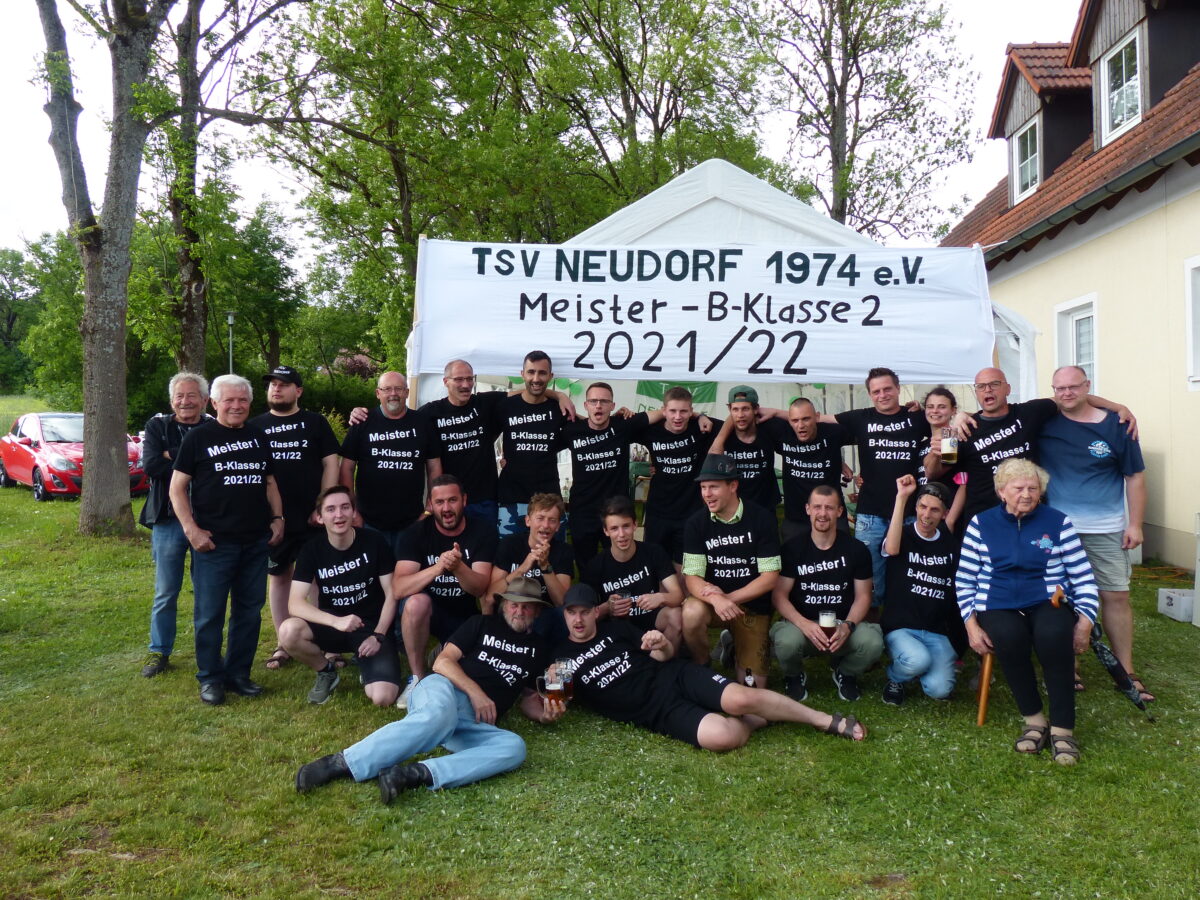 TSV Neudorf im Meisterhimmel: „Nie mehr B-Klasse“
