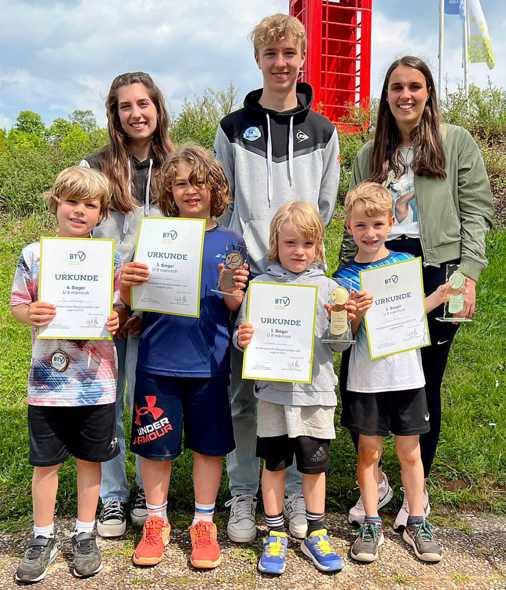 Mathilda Rauscher und Vinzenz Gürtler holten sich Nordbayerische Meistertitel
