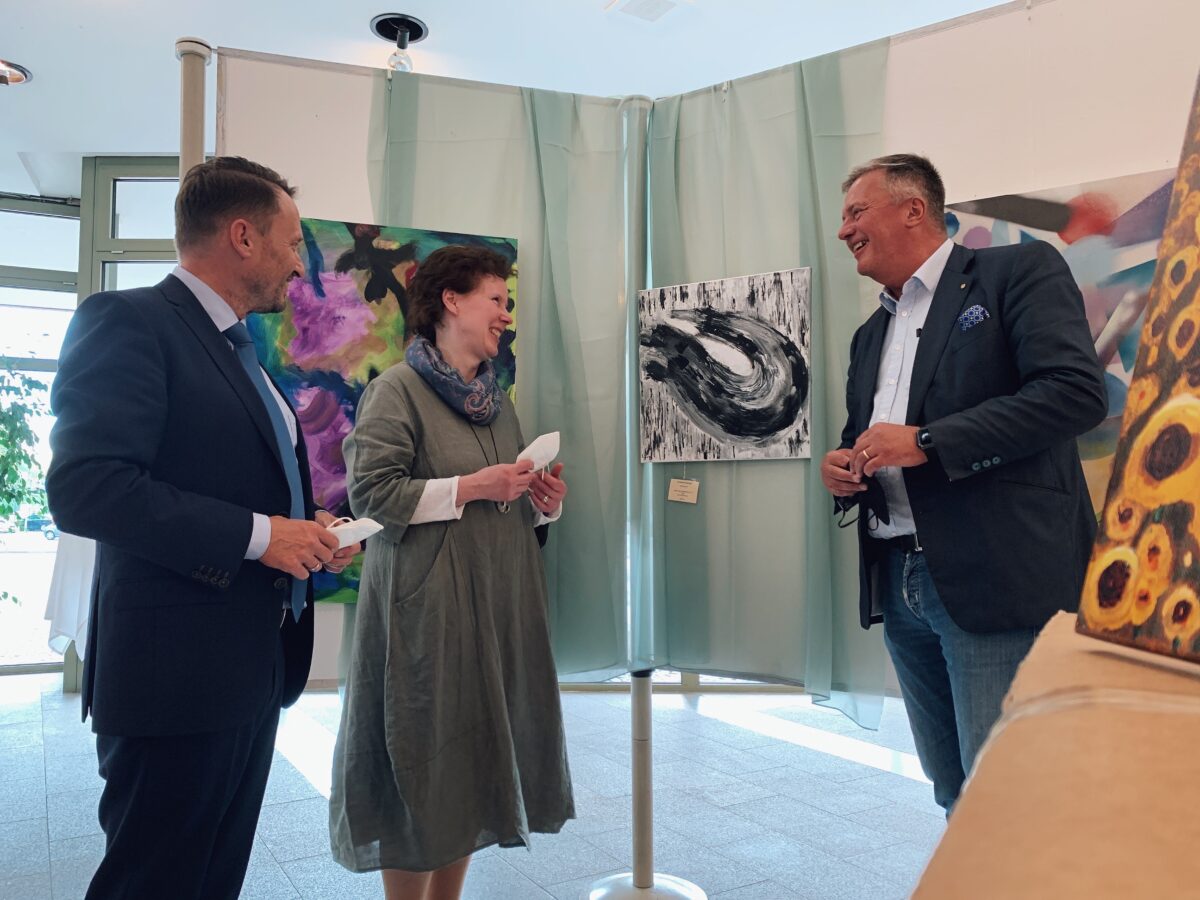 Voila! – die Ausstellung beginnt