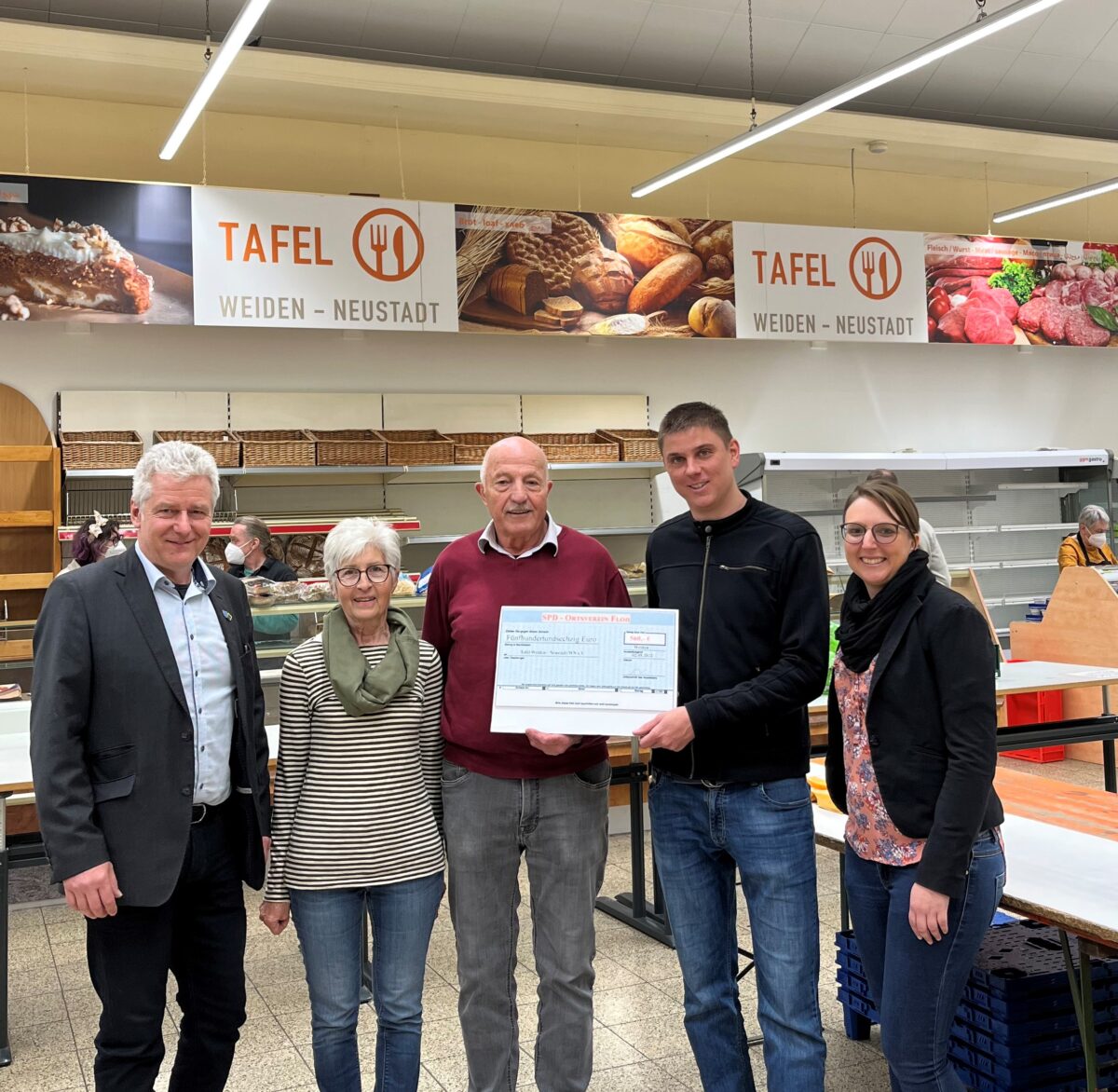 Nudeln, Waschmittel und 560 Euro für die Tafel