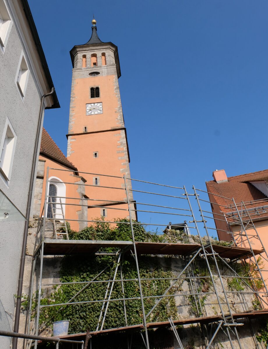 Eines der ältesten Flosser Bauwerke wird aufwendig saniert